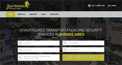 Desktop Screenshot of limoservicebuenosaires.com