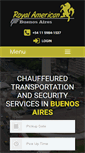 Mobile Screenshot of limoservicebuenosaires.com